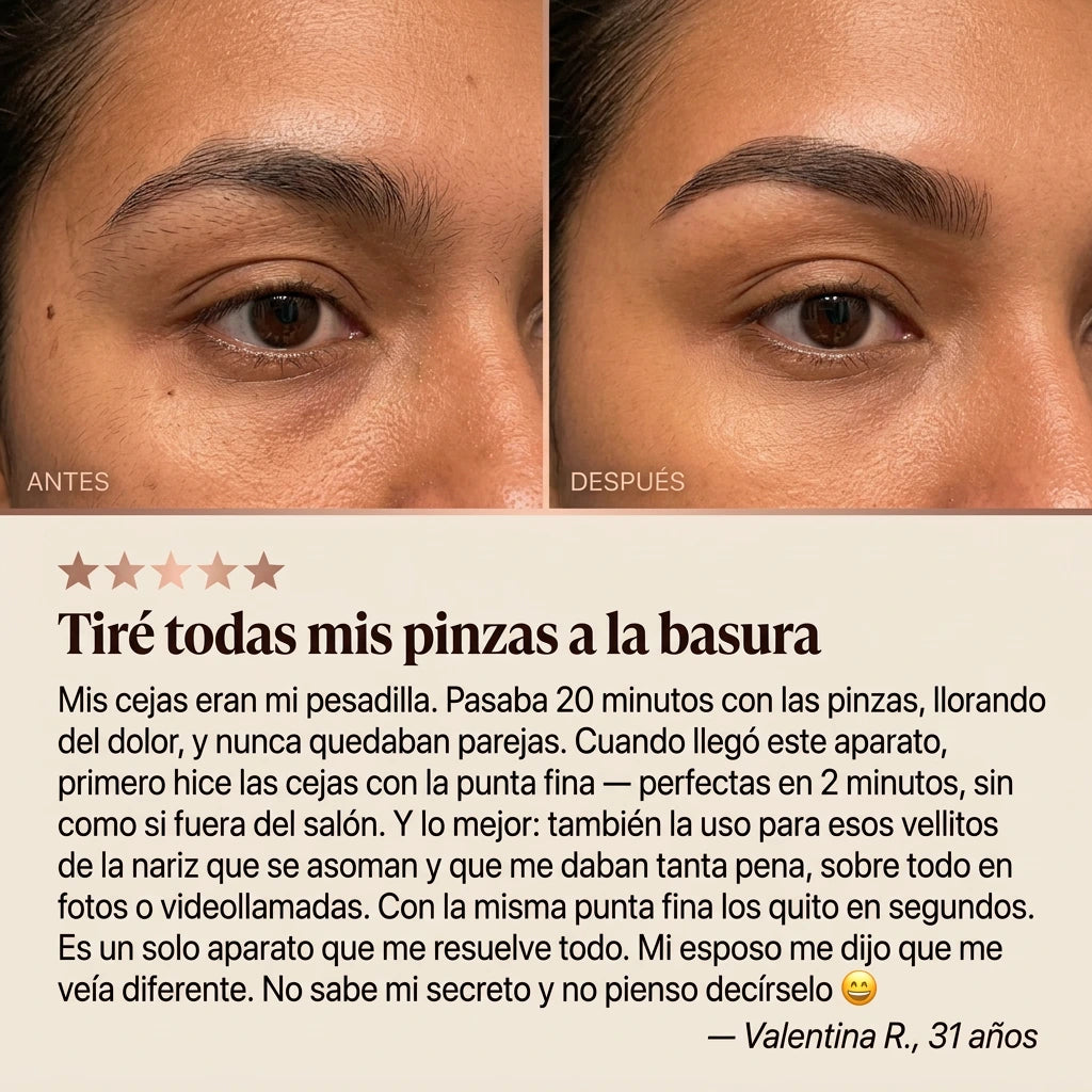 Nalya™ — Afeitadora Facial 2 en 1
