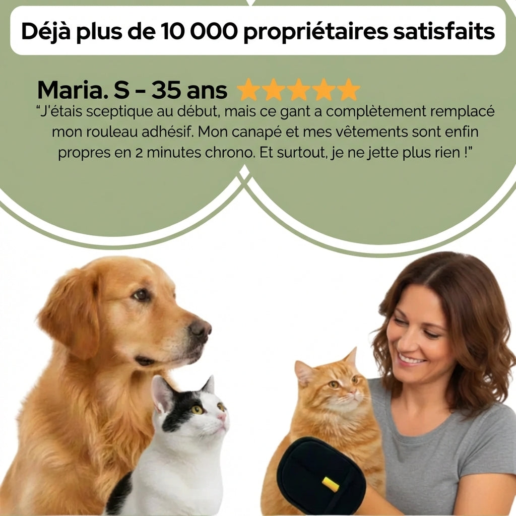 Gant Antipels™ Réutilisable