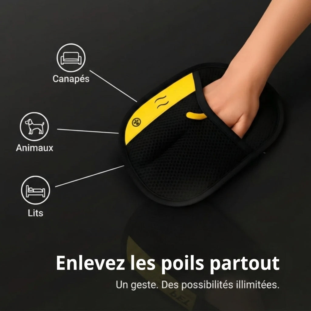 Gant Antipels™ Réutilisable