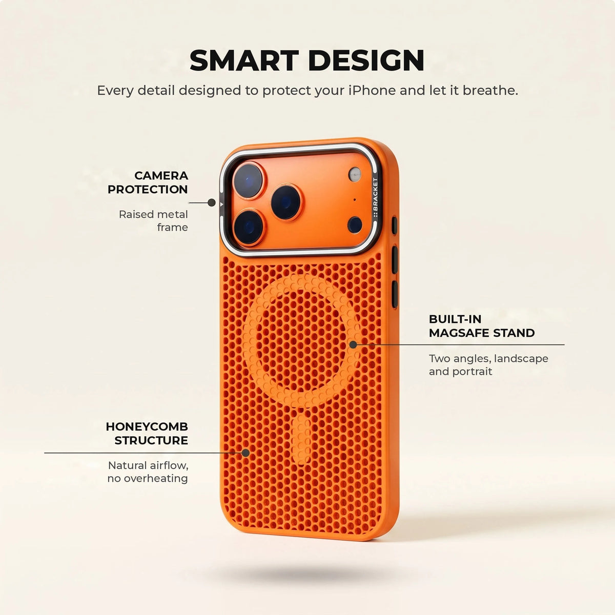 Breathable Cooling iPhone Case