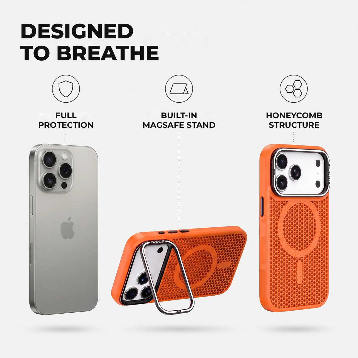 Breathable Cooling iPhone Case