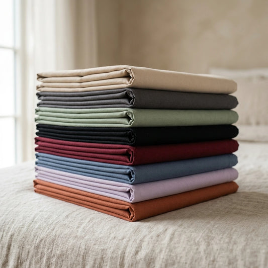 Fundas de almohada a juego incluidas, los ocho colores