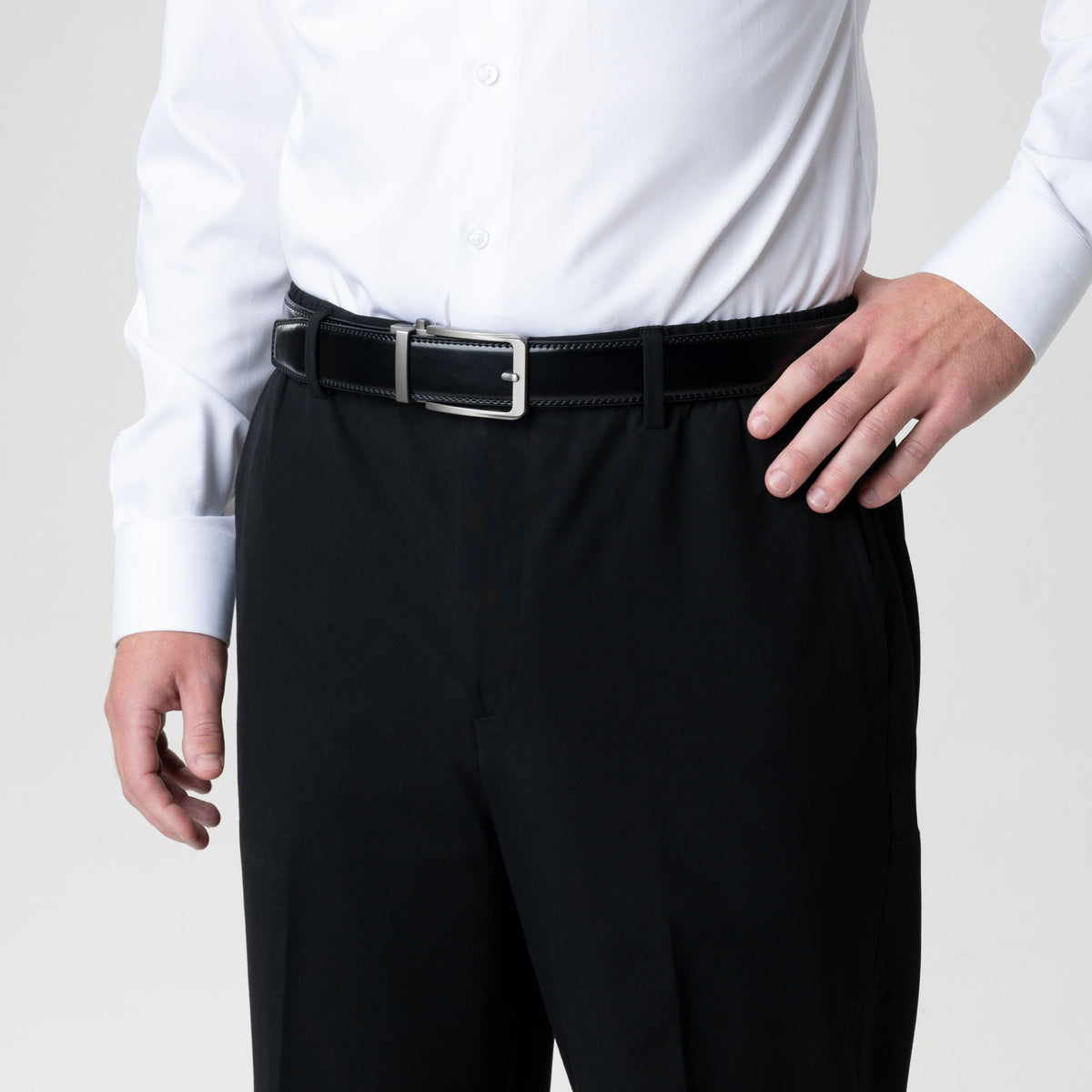 Auto-Fit Leather Belt