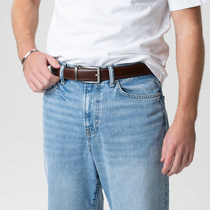 Auto-Fit Leather Belt