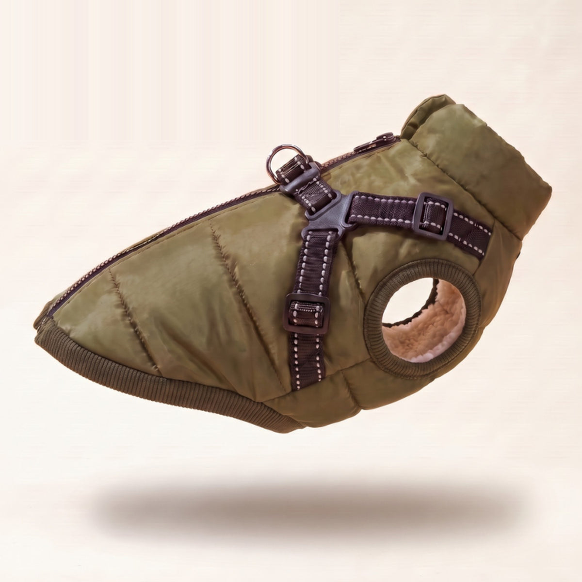 All-Weather Harness Dog Coat