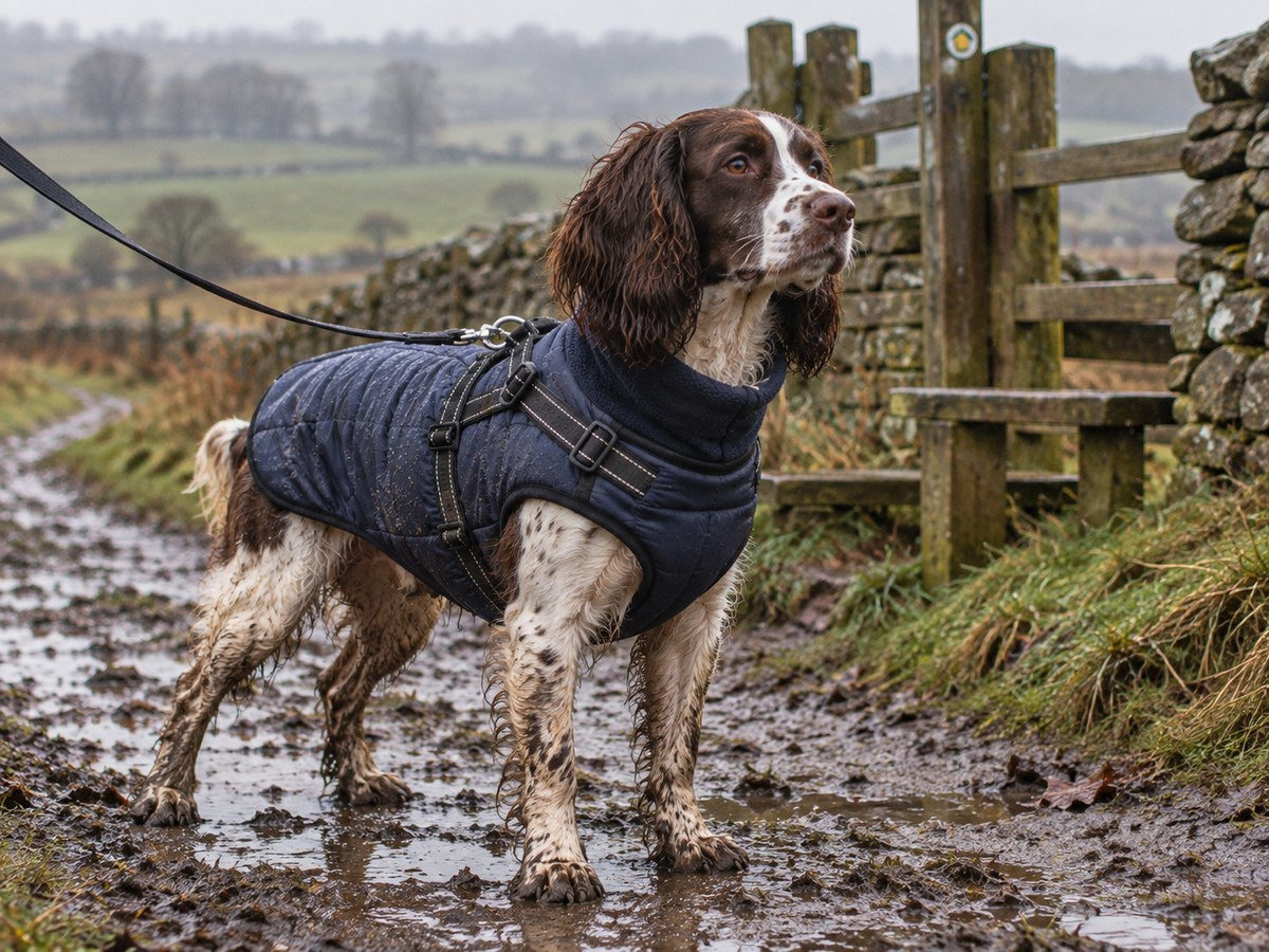 All-Weather Harness Dog Coat