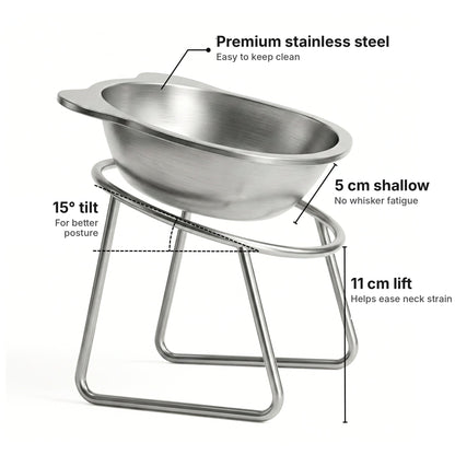 PawLift™ Plato Elevado Inclinado para Perro