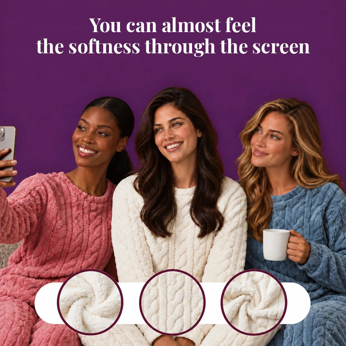 Sherpa fleece lounge set