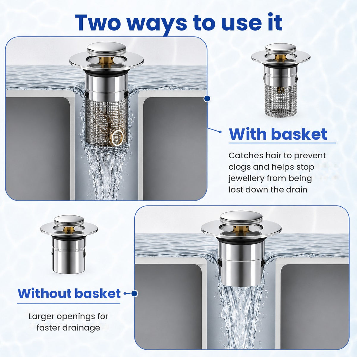 SmartDrain Pop-Up Filter