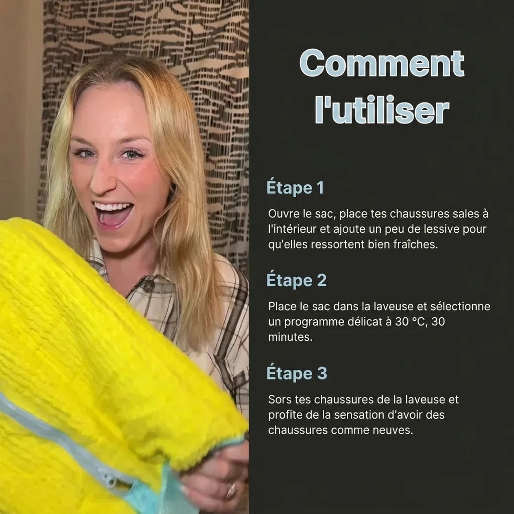 Sac de lavage pour chaussures