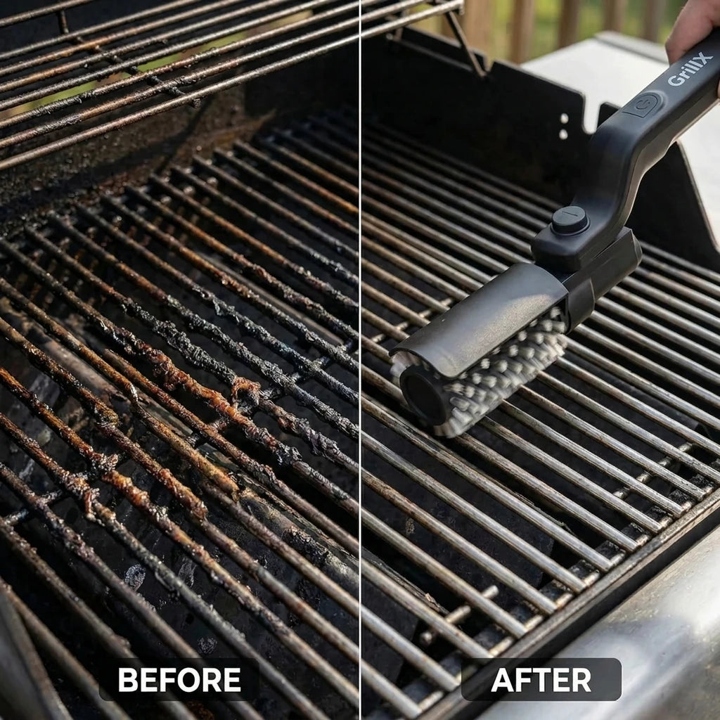 GrillX™ - Brosse Électrique pour BBQ