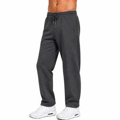 Heavyweight fleece sweatpants – Charcoal