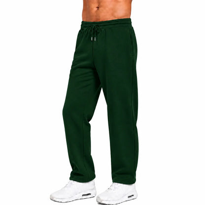 Heavyweight fleece sweatpants – Olive