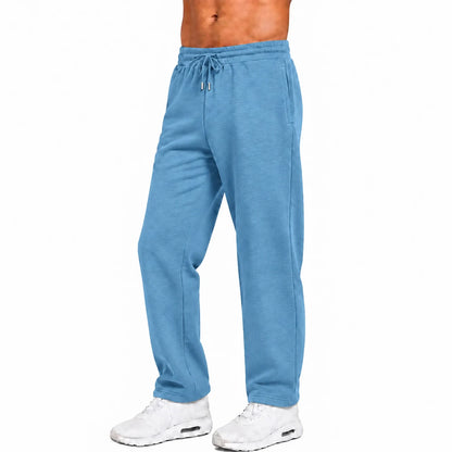 Heavyweight fleece sweatpants – Sky Blue