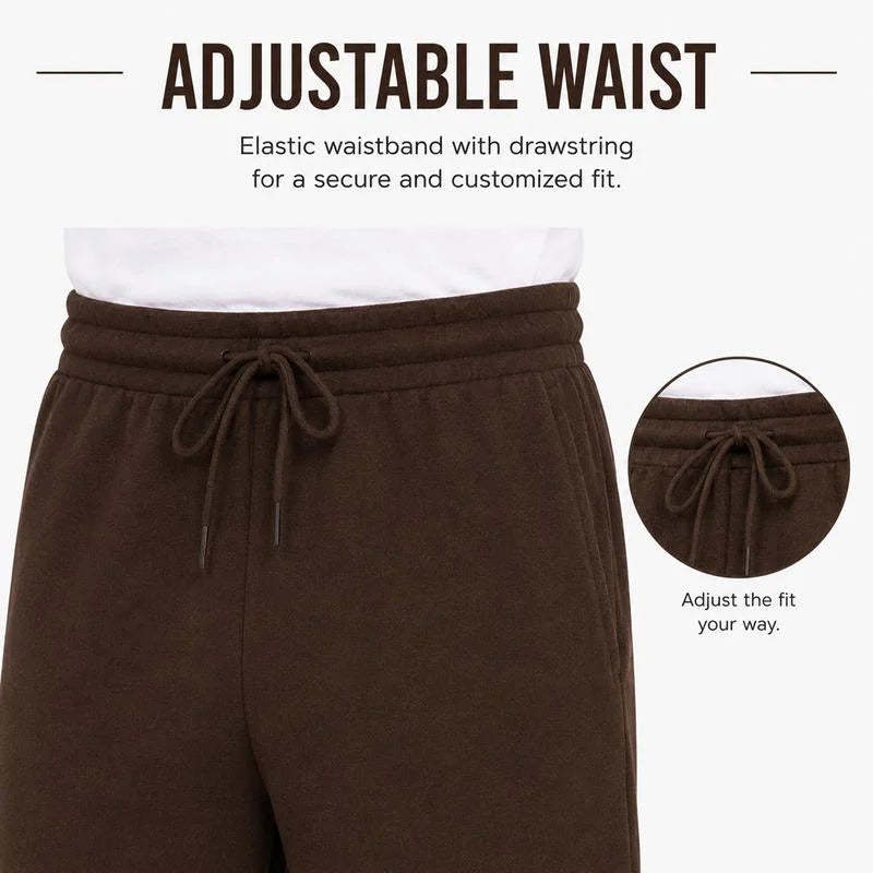 Men's heavyweight fleece sweatpants