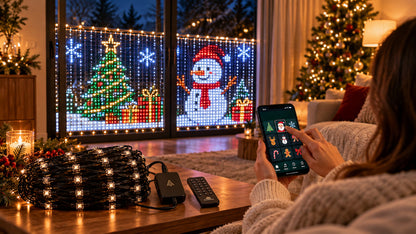 LumiPixel™ Luces de Navidad Animadas Inteligentes