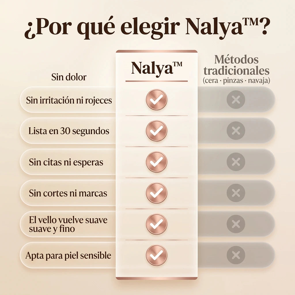 Nalya™ — Afeitadora Facial 2 en 1
