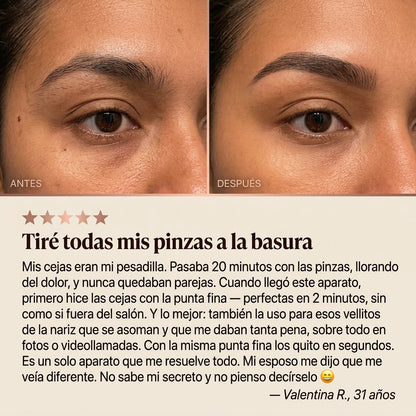 Nalya™ — Afeitadora Facial 2 en 1