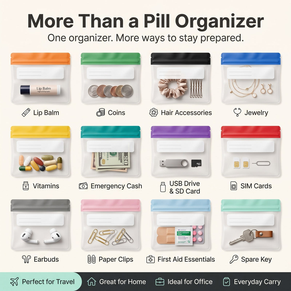 Smart Weekly Pill Organizer