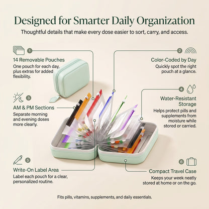 Smart Weekly Pill Organizer