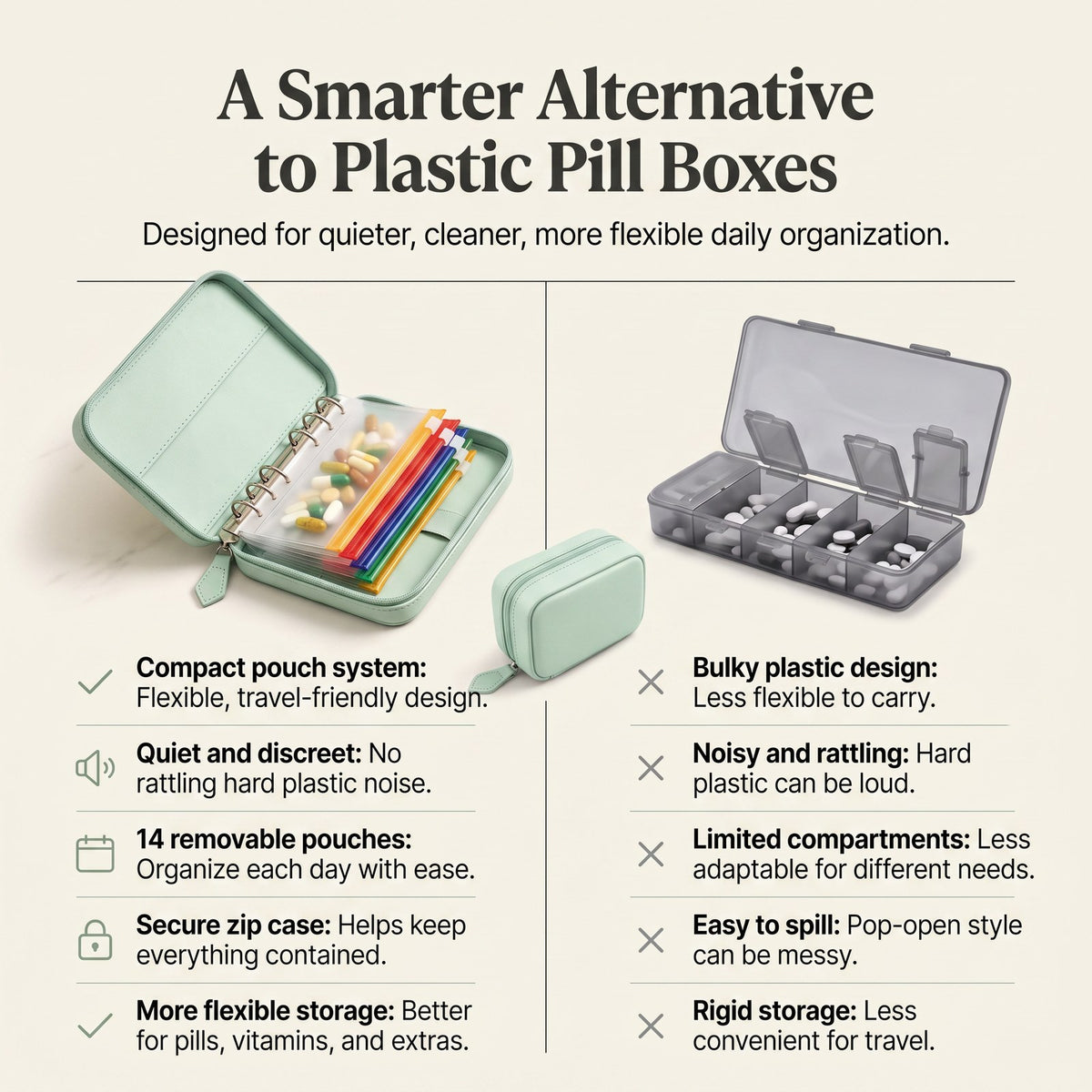 Smart Weekly Pill Organizer