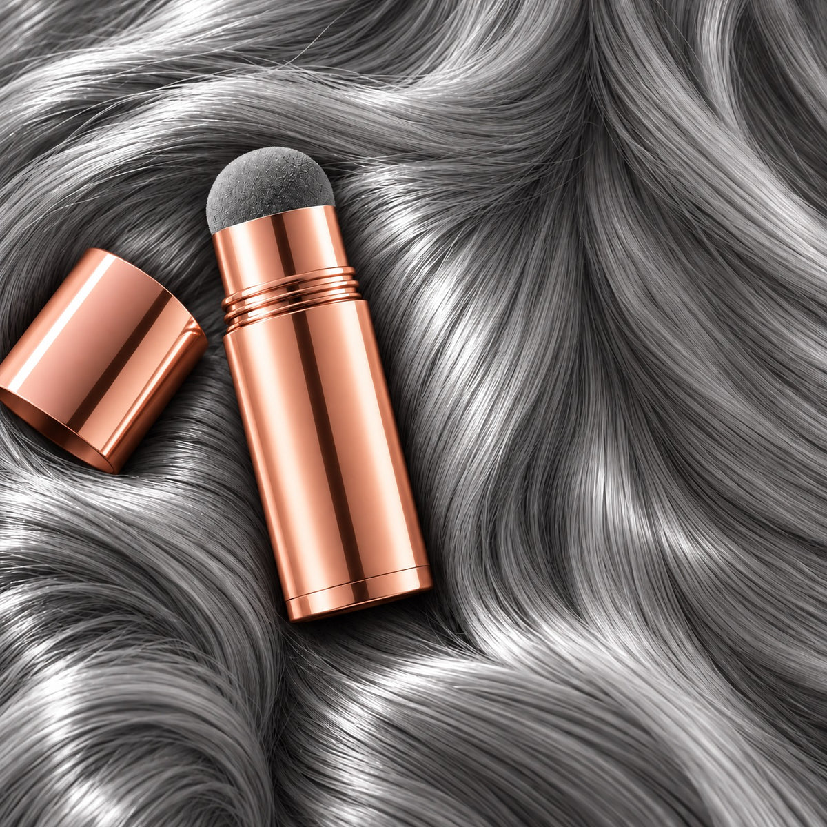 Corrector de Raíces y Canas en Barra - Gris