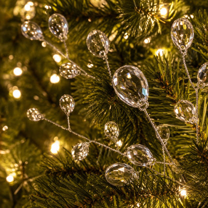 Ramitas de Cristal para Árbol de Navidad